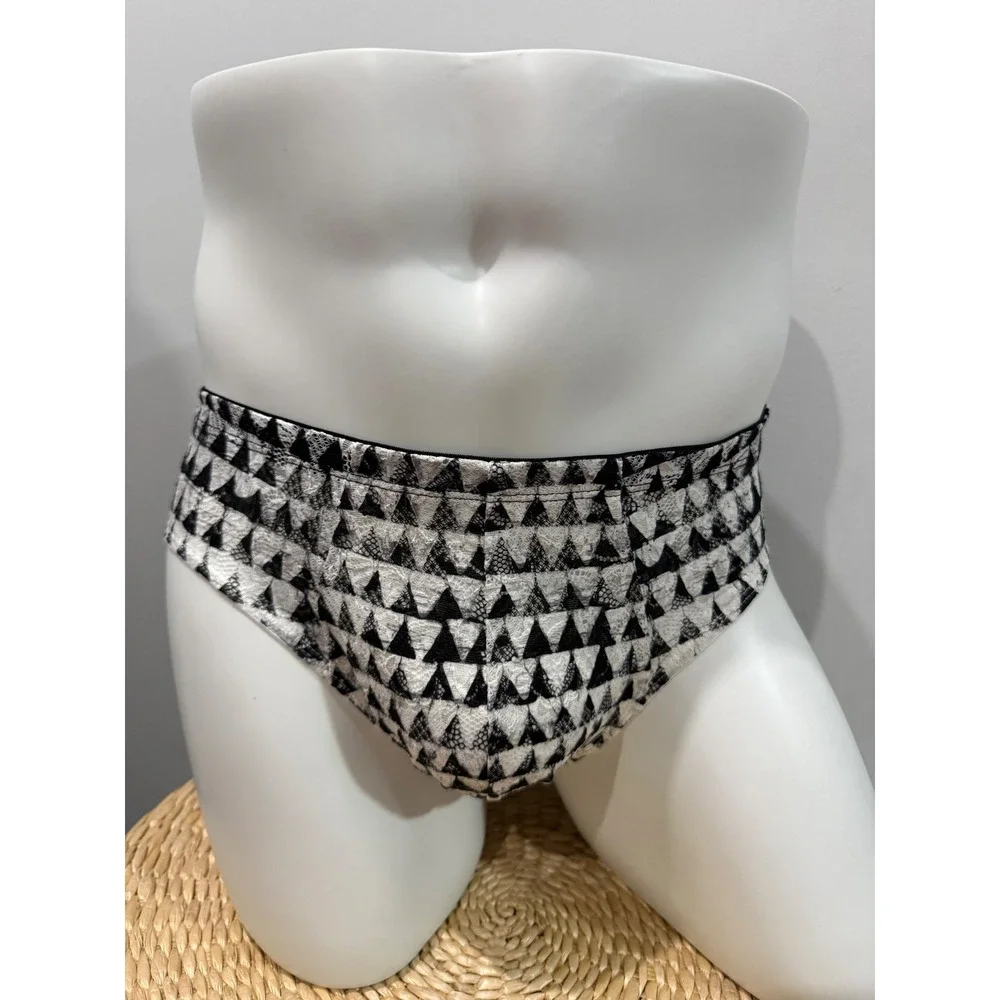 Cosabella Never Say Never Printed Comfort Micro Brief Jazzy Jeff Size M